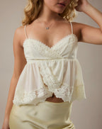 Lace Trim Cami Top