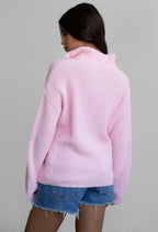 Oversized Half Zip Sweater