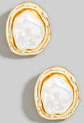 Pearl Stud Earrings