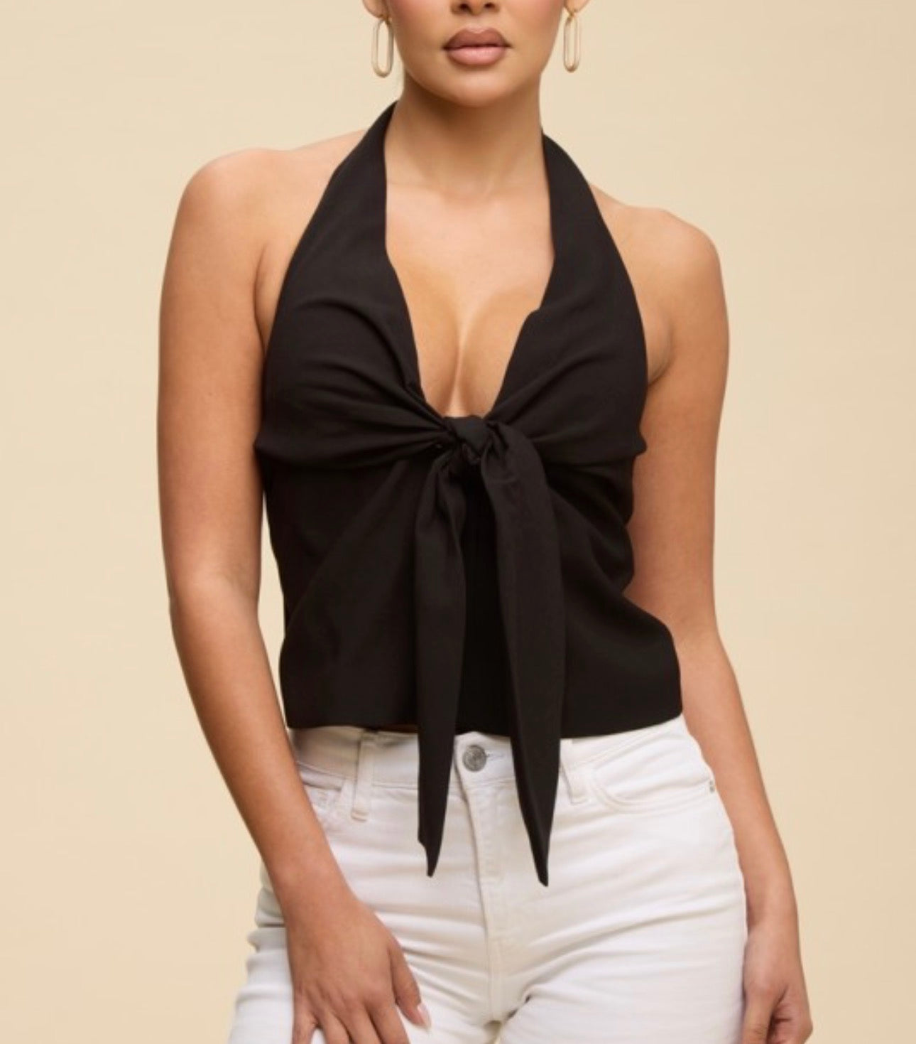 Knot Halter Vest Top